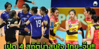 ไทย vs จีน วอลเลย์บอล